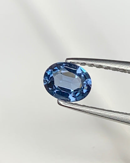 Natural Blue Spinel 0.35 Carat 5.2x4 MM Oval Shape Faceted Gemstone