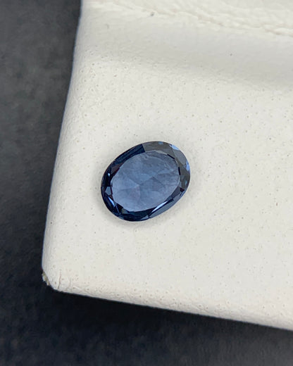Natural Blue Spinel 0.35 Carat 5.2x4 MM Oval Shape Faceted Gemstone