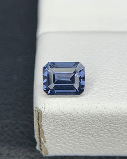 Natural Blue Spinel 0.40 Carat 4.6x3.7 MM Octagon Shape Faceted Gemstone 