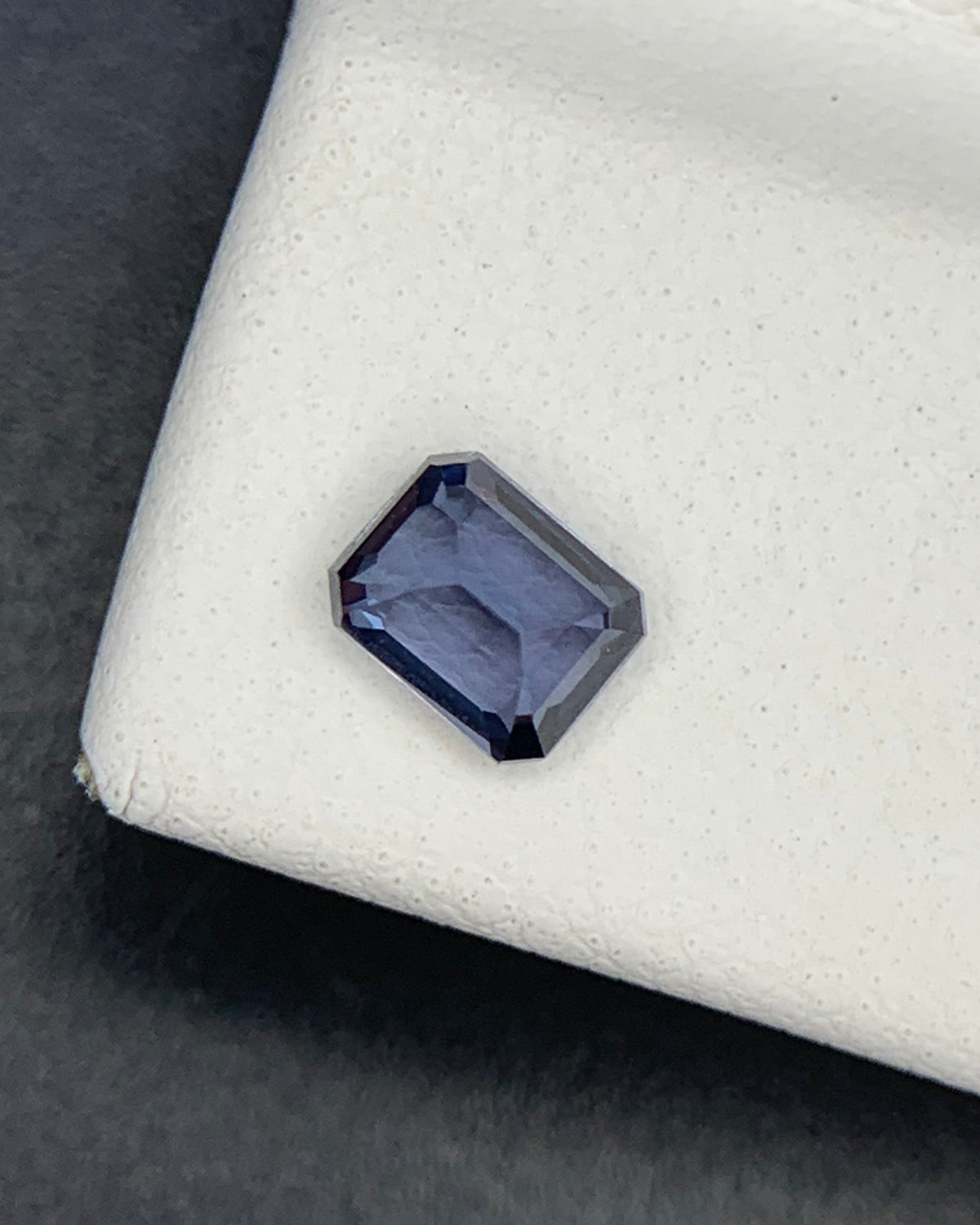 Natural Blue Spinel 0.40 Carat 4.6x3.7 MM Octagon Shape Faceted Gemstone 