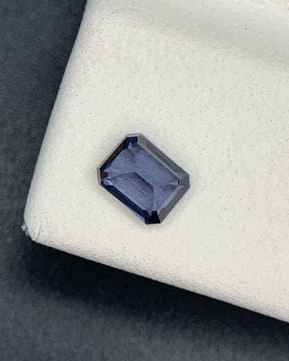 Natural Blue Spinel 0.40 Carat 4.6x3.7 MM Octagon Shape Faceted Gemstone 