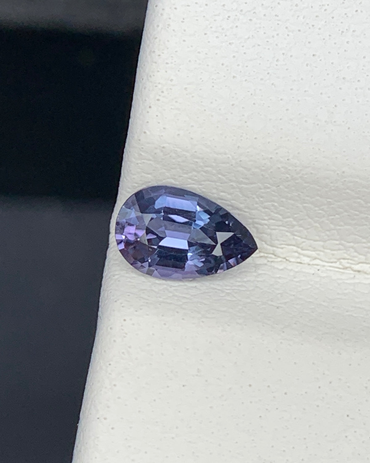 Natural Blue Spinel 0.55 Carat 6x4.2 MM Pear Shape Faceted Gemstone 