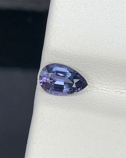Natural Blue Spinel 0.55 Carat 6x4.2 MM Pear Shape Faceted Gemstone 
