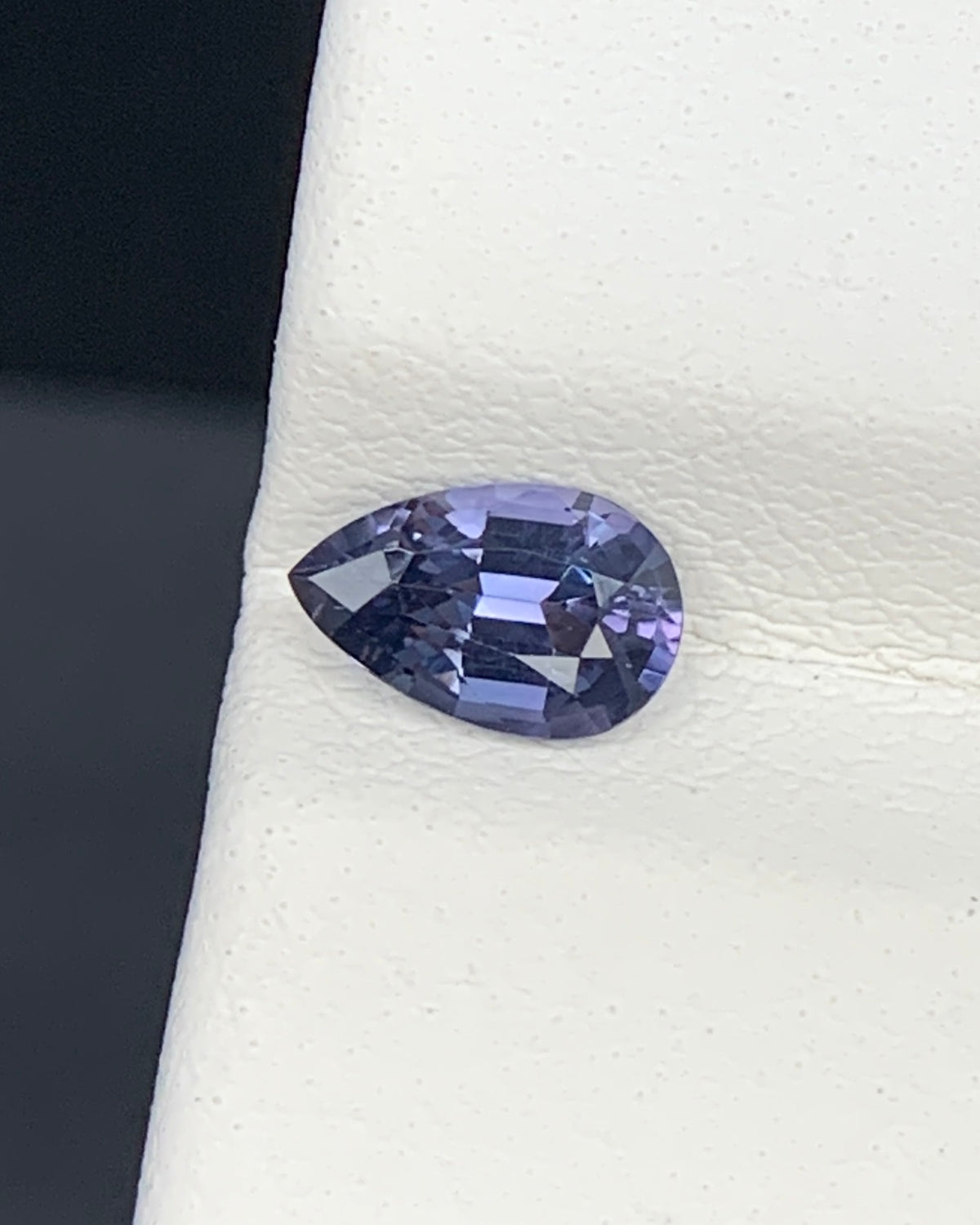 Natural Blue Spinel 0.55 Carat 6x4.2 MM Pear Shape Faceted Gemstone 