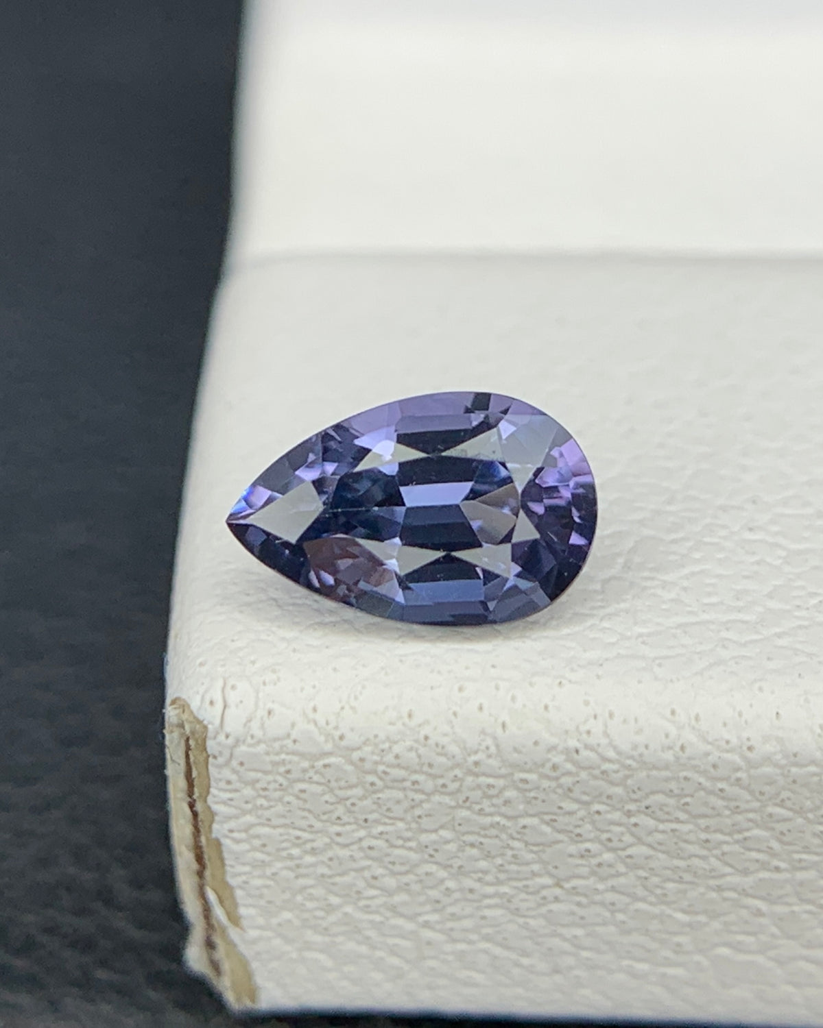 Natural Blue Spinel 0.55 Carat 6x4.2 MM Pear Shape Faceted Gemstone 