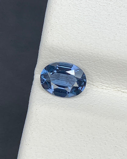 Natural Blue Spinel 0.52 Carat 5.9x4.4 MM Oval Shape Faceted Gemstone 
