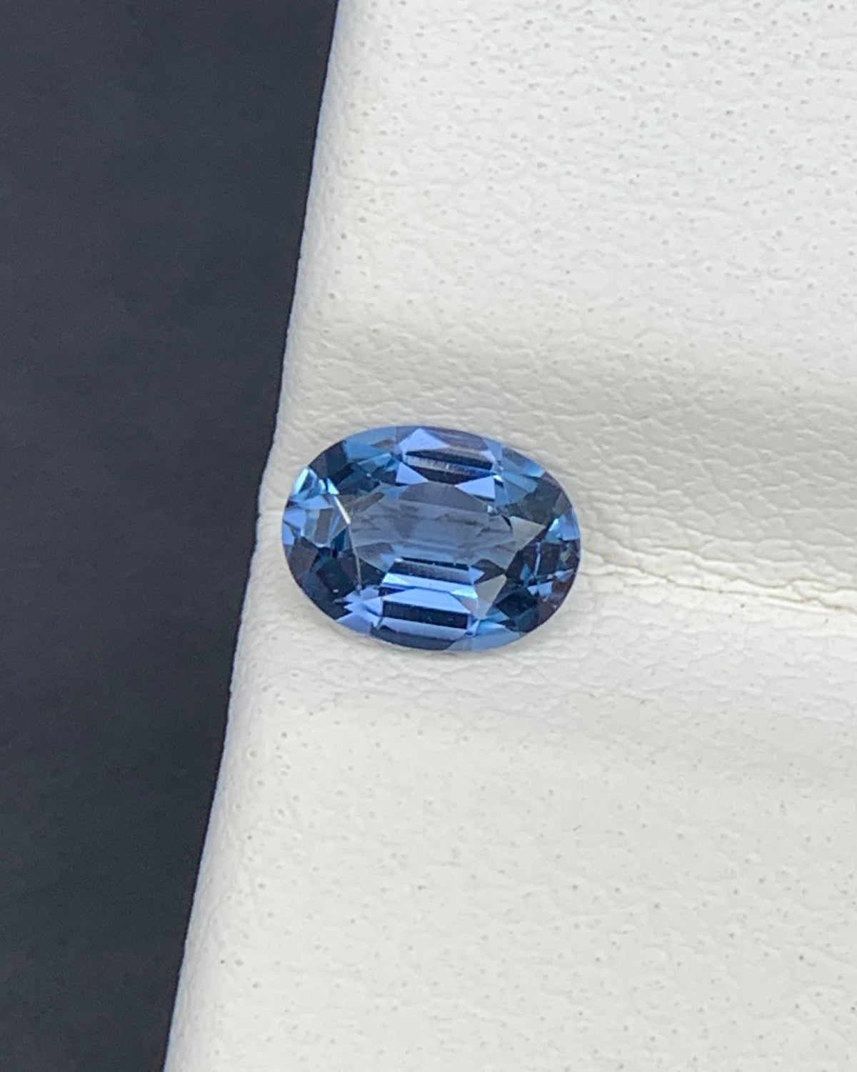 Natural Blue Spinel 0.52 Carat 5.9x4.4 MM Oval Shape Faceted Gemstone 