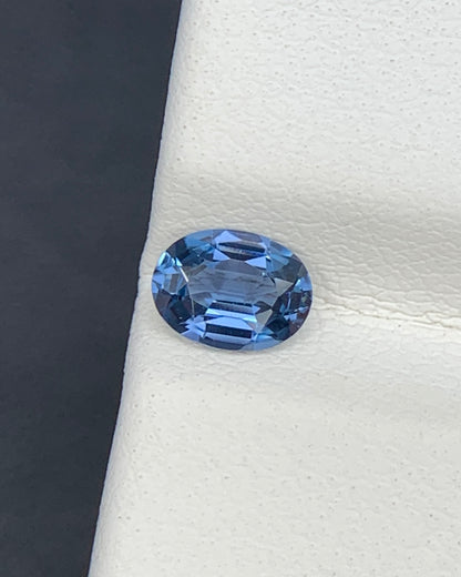 Natural Blue Spinel 0.52 Carat 5.9x4.4 MM Oval Shape Faceted Gemstone 
