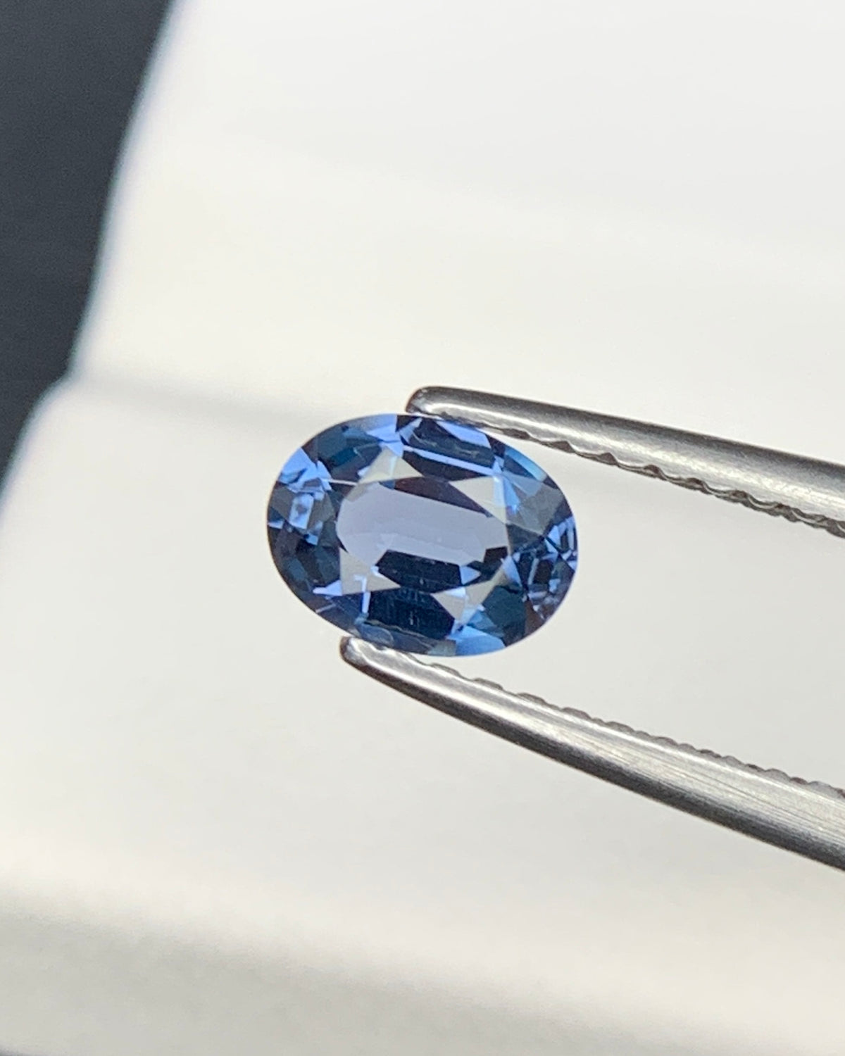 Natural Blue Spinel 0.52 Carat 5.9x4.4 MM Oval Shape Faceted Gemstone 