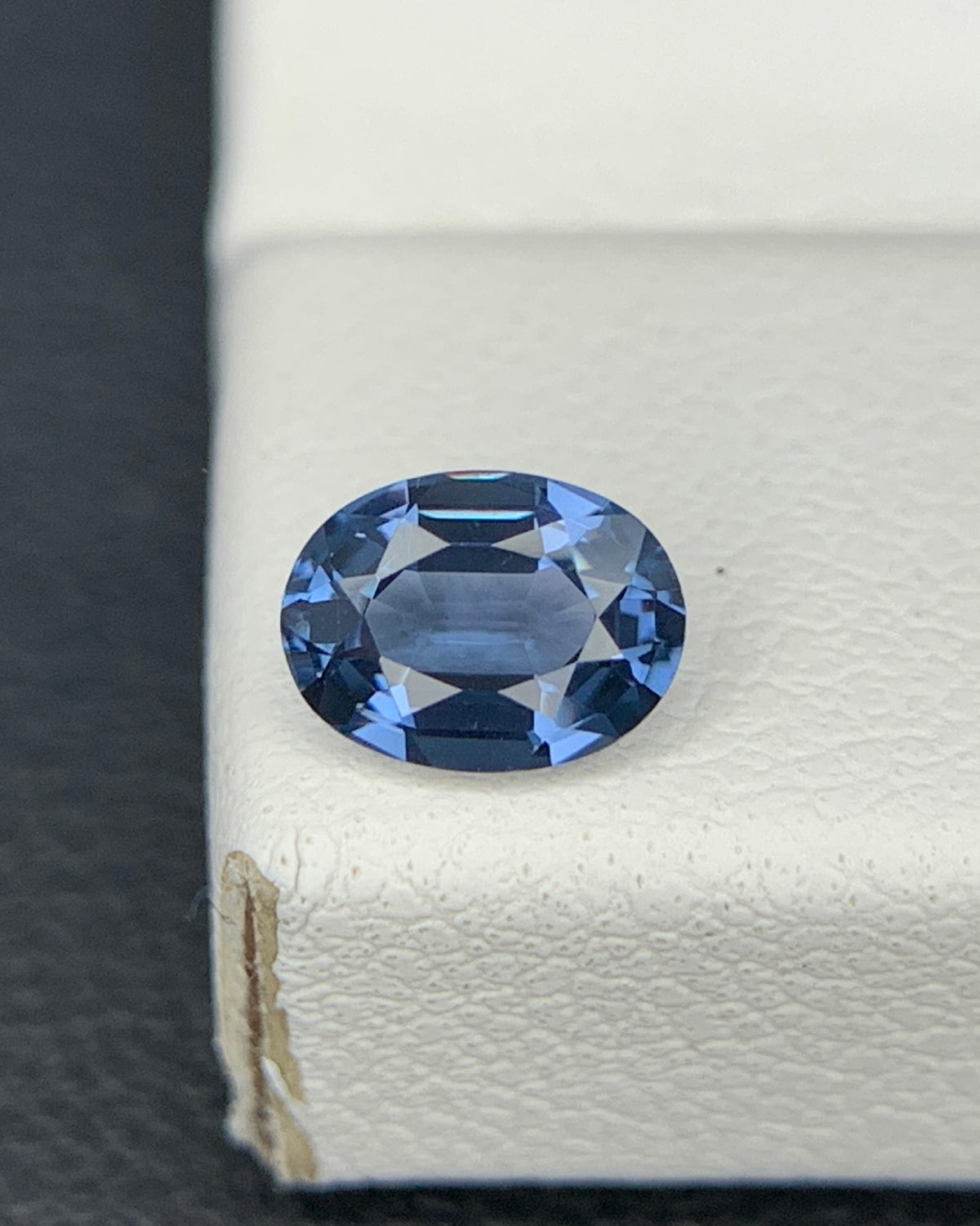 Natural Blue Spinel 0.52 Carat 5.9x4.4 MM Oval Shape Faceted Gemstone 