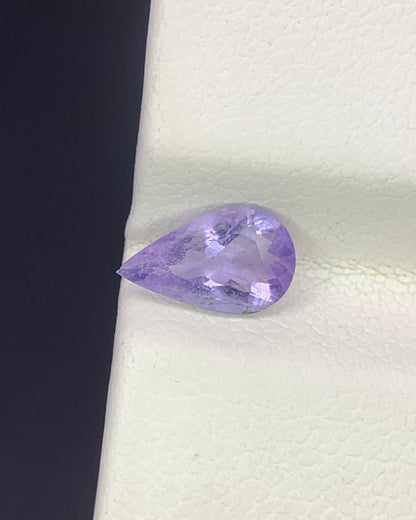 Natural Rare Color Change Hackmanite 0.66 Carat 8.7x5.3 MM Pear Shape Faceted Gemstone