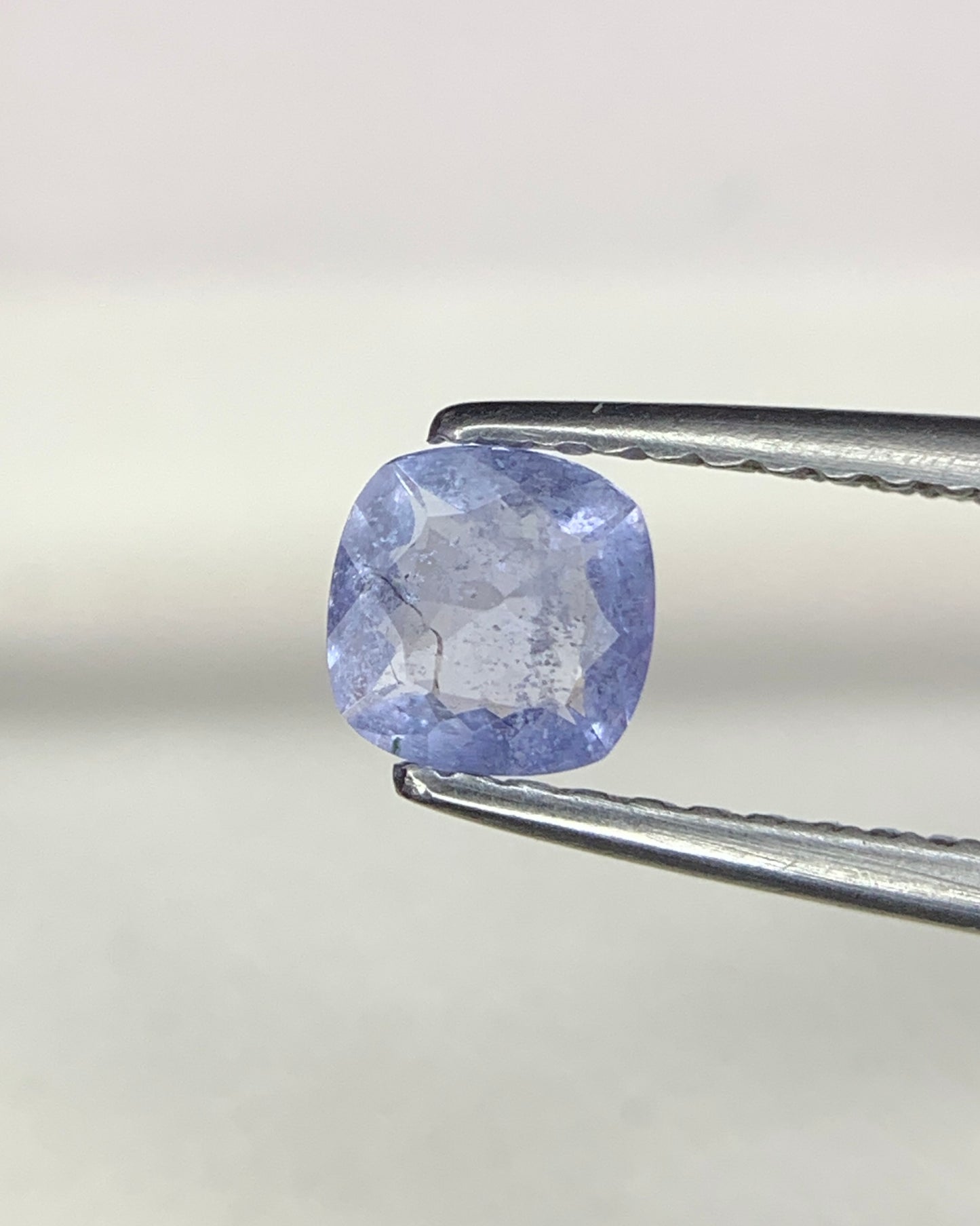 Natural Rare Color Change Hackmanite 0.28 Carat 4.3x4.3 MM Cushion Shape Faceted Gemstone