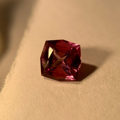 Natural Color Change Garnet 1.46 Carat 6.7x6.7 MM Fancy Shape Faceted Gemstone