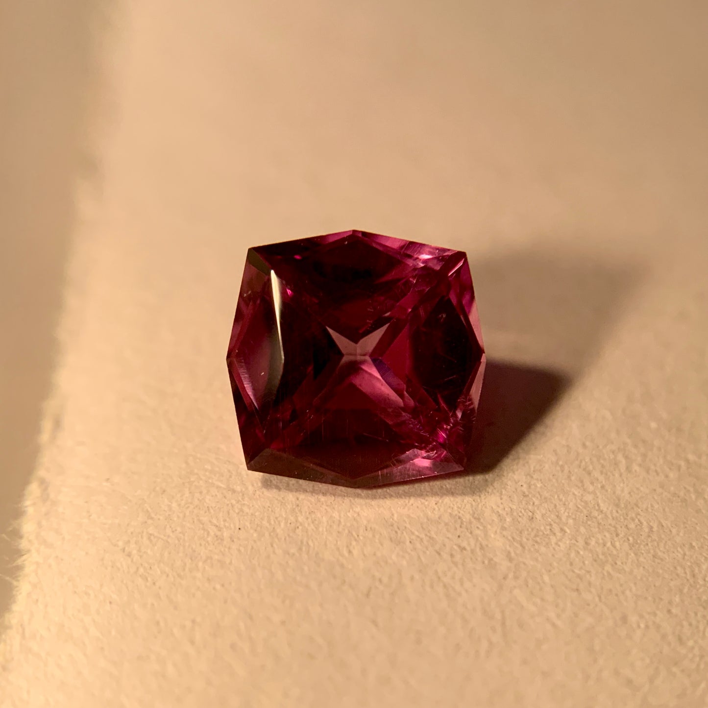 Natural Color Change Garnet 1.46 Carat 6.7x6.7 MM Fancy Shape Faceted Gemstone