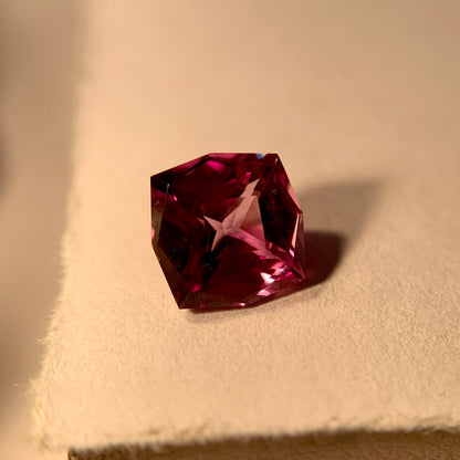 Natural Color Change Garnet 1.46 Carat 6.7x6.7 MM Fancy Shape Faceted Gemstone