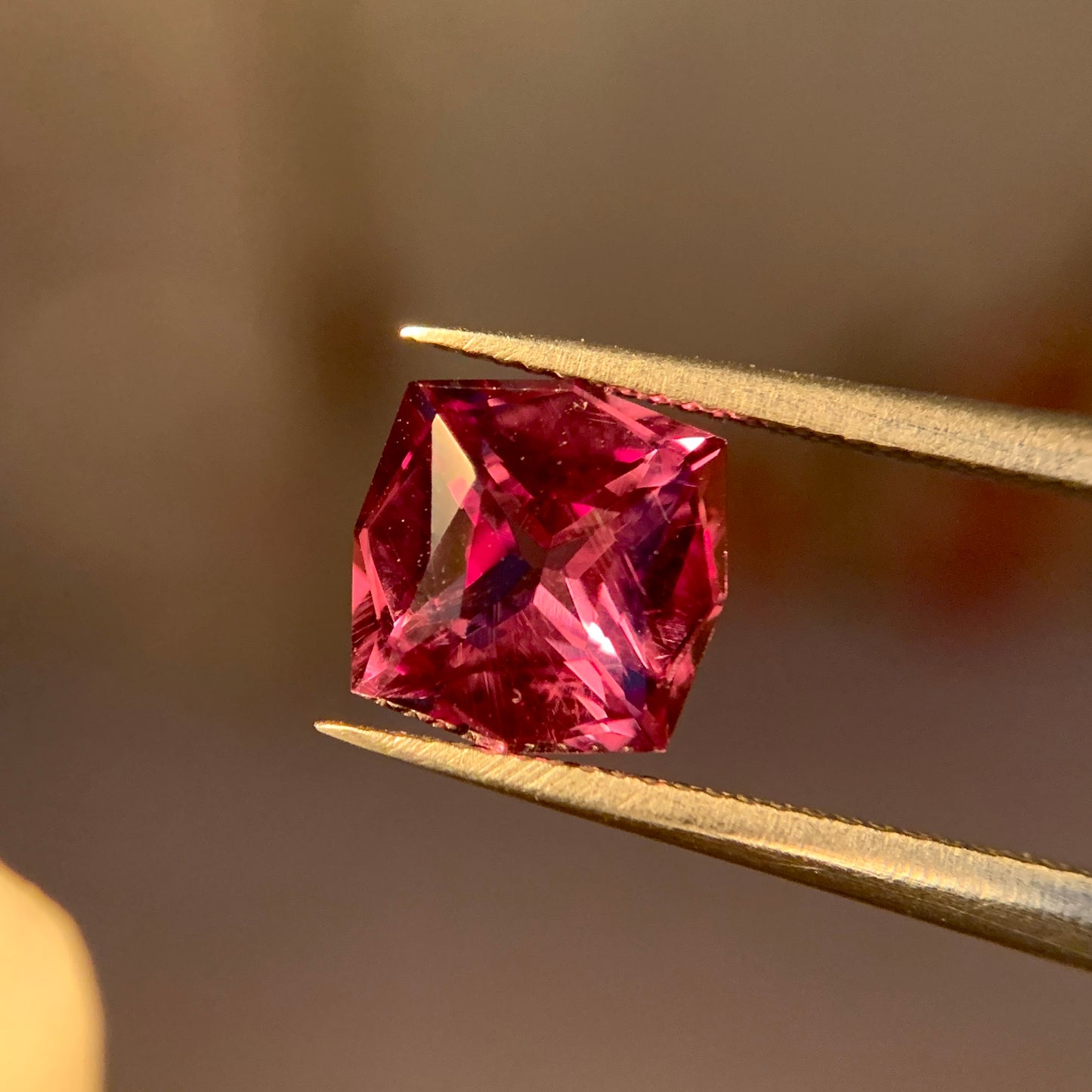 Natural Color Change Garnet 1.46 Carat 6.7x6.7 MM Fancy Shape Faceted Gemstone