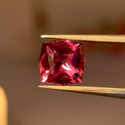 Natural Color Change Garnet 1.46 Carat 6.7x6.7 MM Fancy Shape Faceted Gemstone