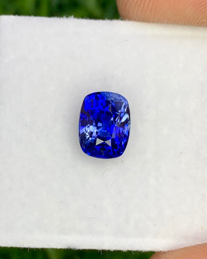 Natural Ceylon Sapphire 1.93 Carat 7.4x5.8 MM Cushion Shape Faceted Gemstone