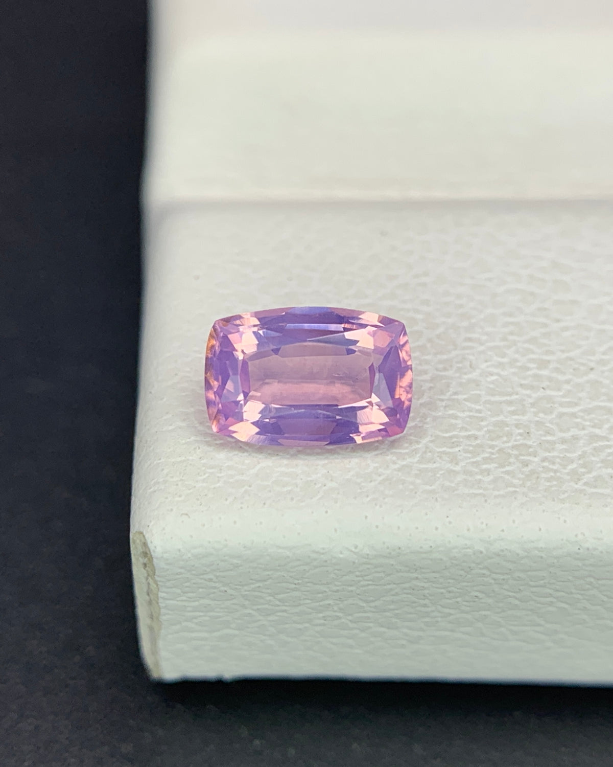Natural Lavender Spinel 0.54 Carat 6x4 MM Cushion Shape Faceted Gemstone