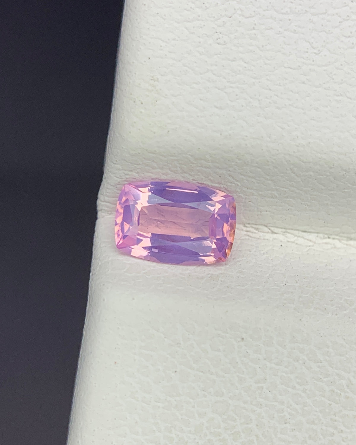 Natural Lavender Spinel 0.54 Carat 6x4 MM Cushion Shape Faceted Gemstone