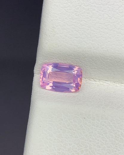 Natural Lavender Spinel 0.54 Carat 6x4 MM Cushion Shape Faceted Gemstone