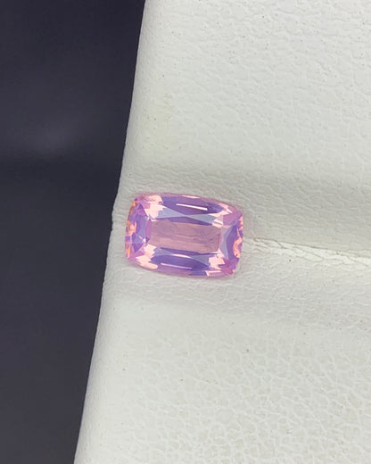 Natural Lavender Spinel 0.54 Carat 6x4 MM Cushion Shape Faceted Gemstone