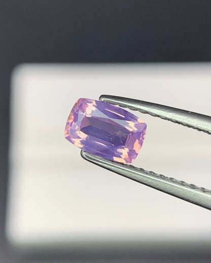 Natural Lavender Spinel 0.54 Carat 6x4 MM Cushion Shape Faceted Gemstone