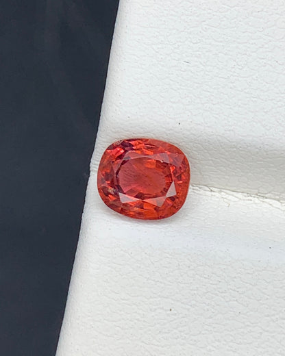Natural Red Spinel 1.24 Carat 6.6x5.8 MM Cushion Shape Faceted Gemstone (Copy)