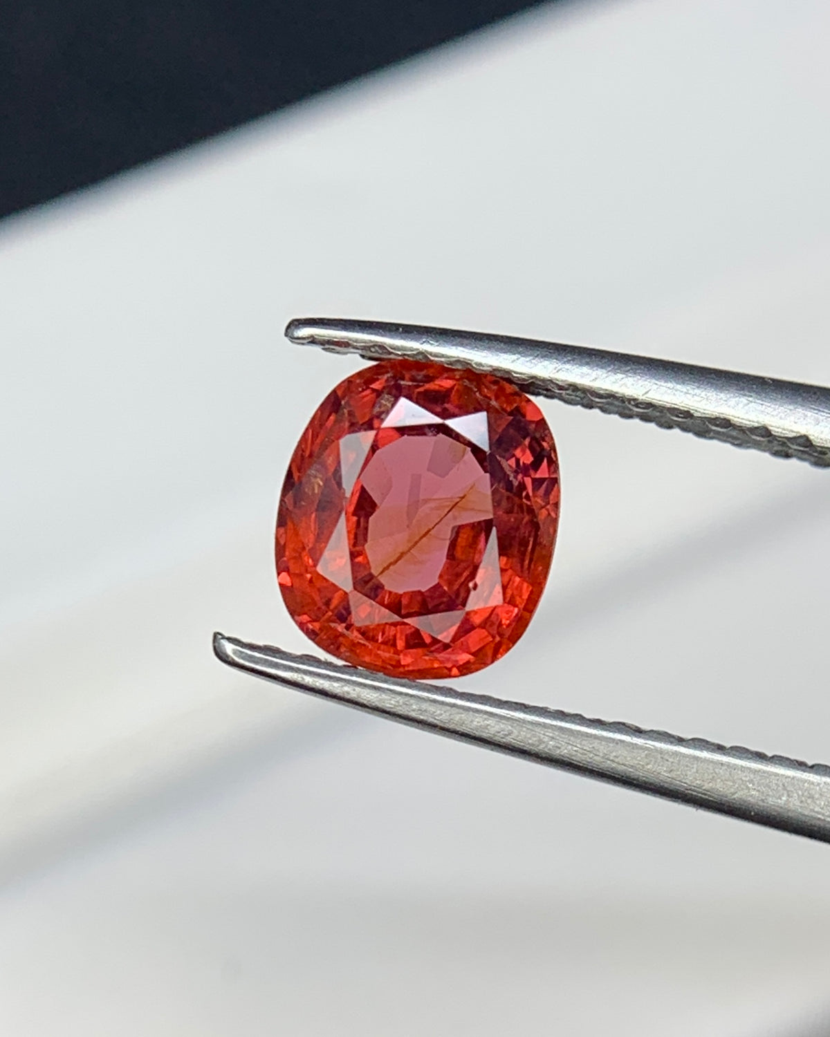 Natural Red Spinel 1.24 Carat 6.6x5.8 MM Cushion Shape Faceted Gemstone (Copy)