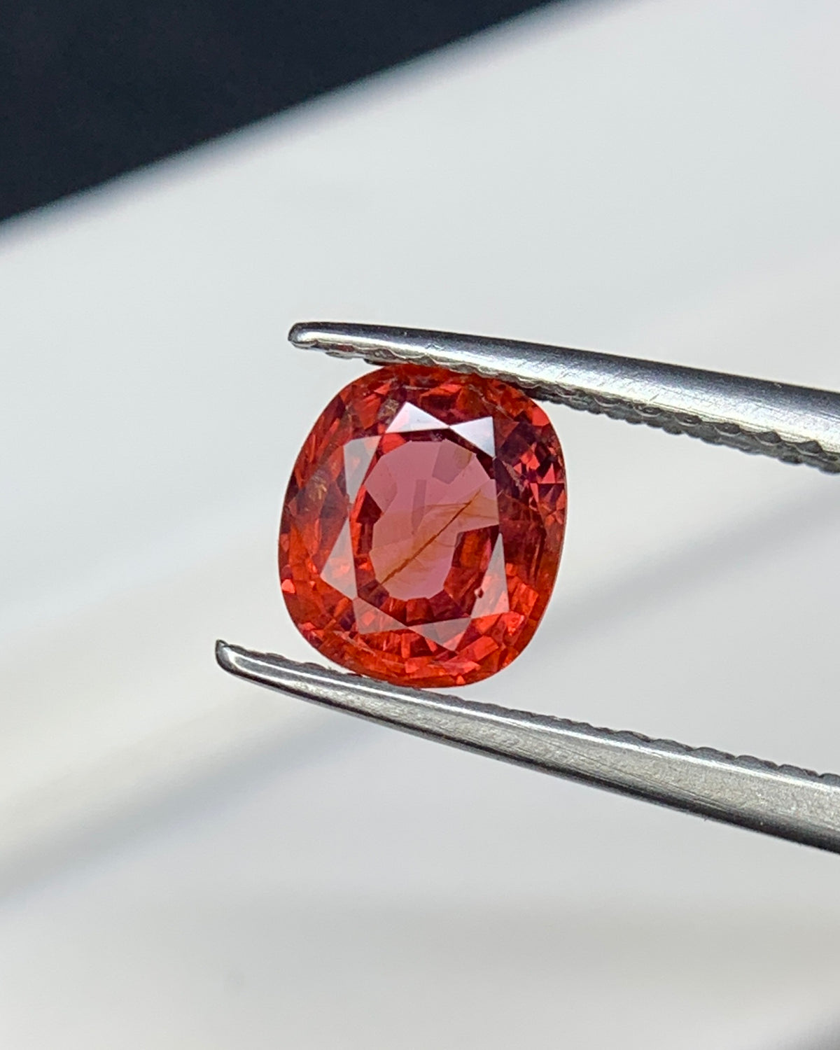 Natural Red Spinel 1.24 Carat 6.6x5.8 MM Cushion Shape Faceted Gemstone (Copy)