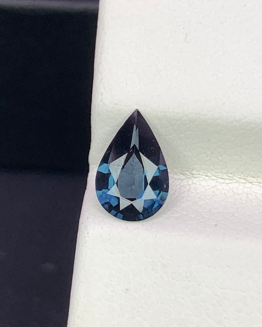 Natural Blue Spinel 0.94 Carat 8.7x5.7 MM Pear Shape Faceted Gemstone 