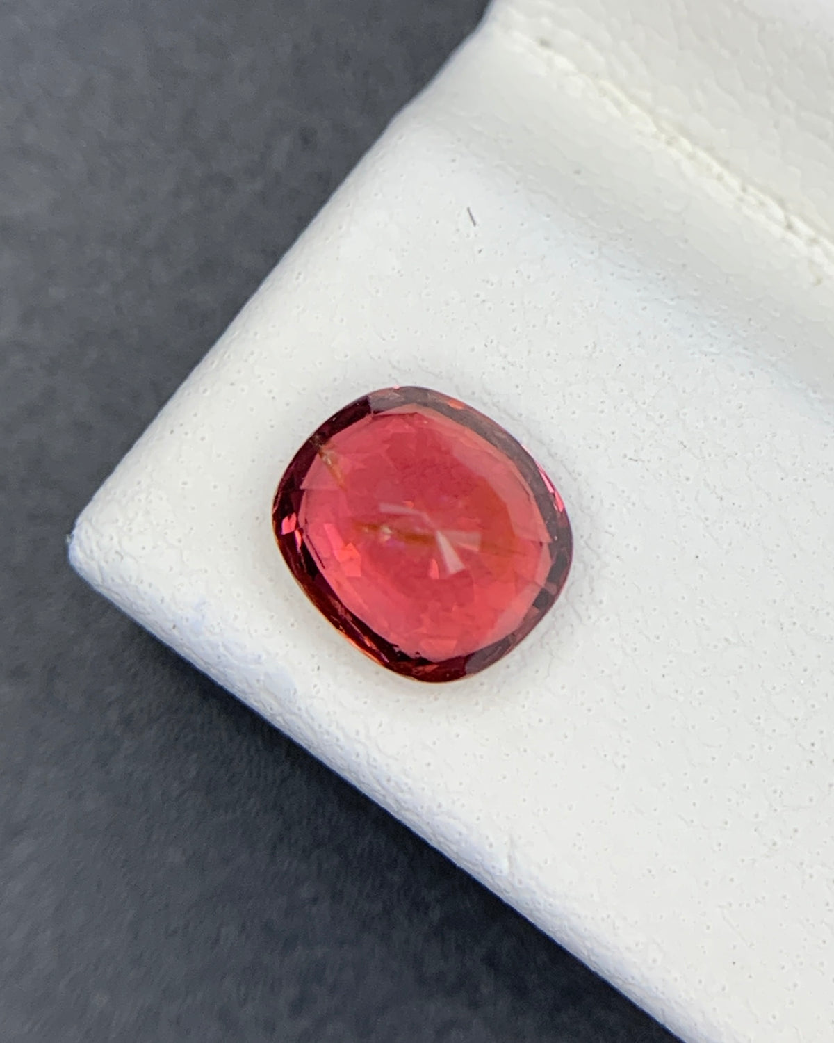 Natural Red Spinel 1.24 Carat 6.6x5.8 MM Cushion Shape Faceted Gemstone (Copy)