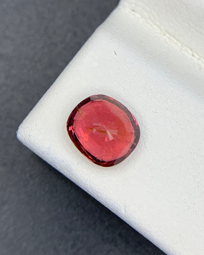 Natural Red Spinel 1.24 Carat 6.6x5.8 MM Cushion Shape Faceted Gemstone (Copy)