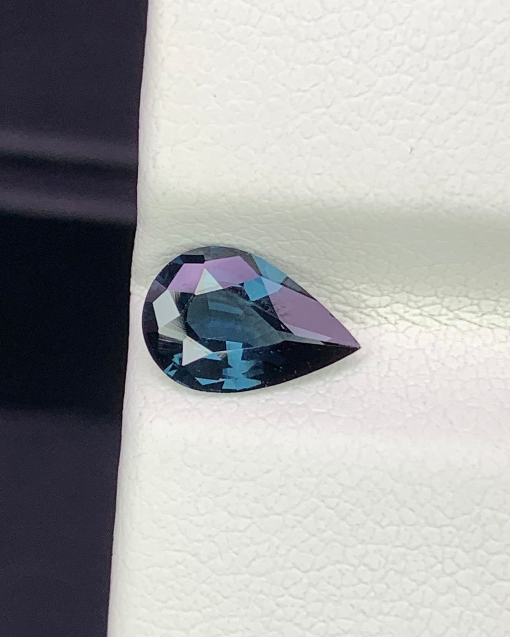 Natural Blue Spinel 0.94 Carat 8.7x5.7 MM Pear Shape Faceted Gemstone 