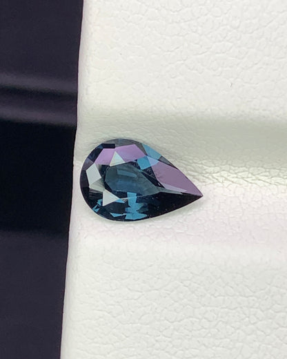 Natural Blue Spinel 0.94 Carat 8.7x5.7 MM Pear Shape Faceted Gemstone 