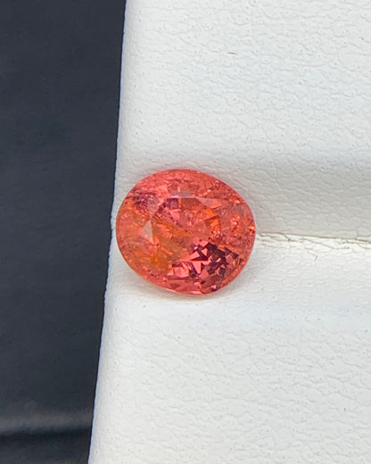 Natural Spinel 1.35 Carat 6.8x6 MM Oval Shape Faceted Gemstone 