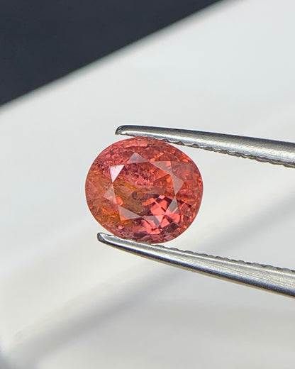 Natural Spinel 1.35 Carat 6.8x6 MM Oval Shape Faceted Gemstone 