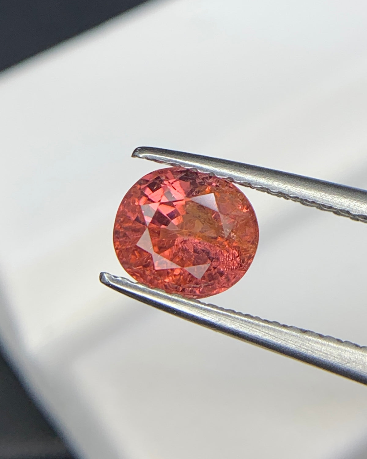 Natural Spinel 1.35 Carat 6.8x6 MM Oval Shape Faceted Gemstone 