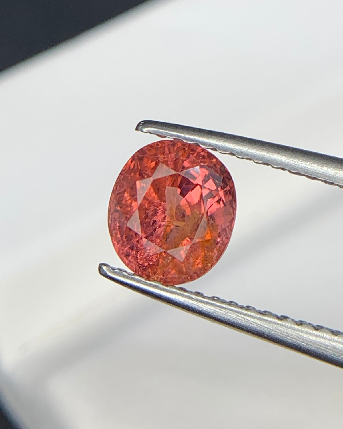 Natural Spinel 1.35 Carat 6.8x6 MM Oval Shape Faceted Gemstone 