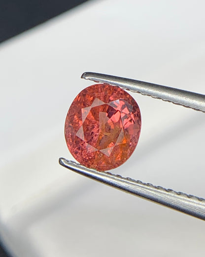 Natural Spinel 1.35 Carat 6.8x6 MM Oval Shape Faceted Gemstone 