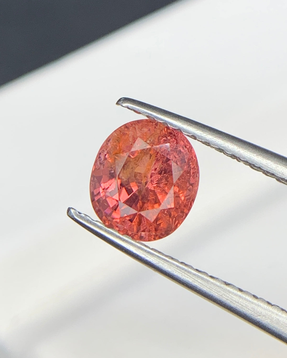 Natural Spinel 1.35 Carat 6.8x6 MM Oval Shape Faceted Gemstone 