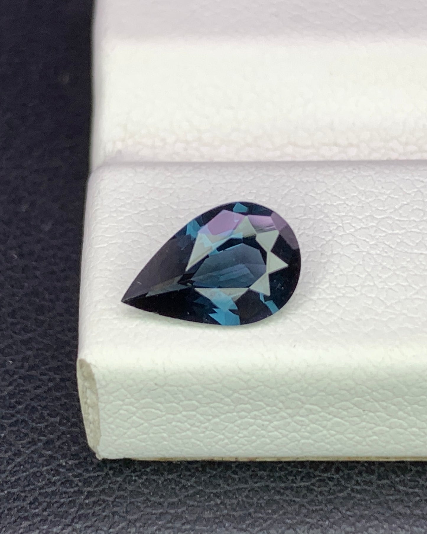 Natural Blue Spinel 0.94 Carat 8.7x5.7 MM Pear Shape Faceted Gemstone 