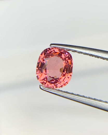 Natural Spinel 0.84 Carat 5.7x5.2 MM Cushion Shape Faceted Gemstone 