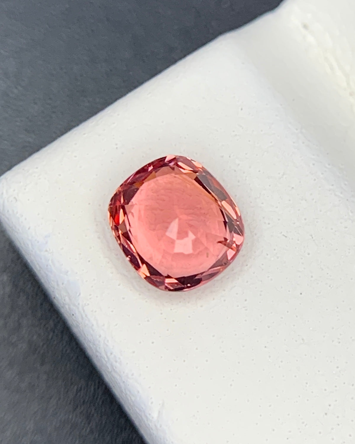 Natural Spinel 0.84 Carat 5.7x5.2 MM Cushion Shape Faceted Gemstone 