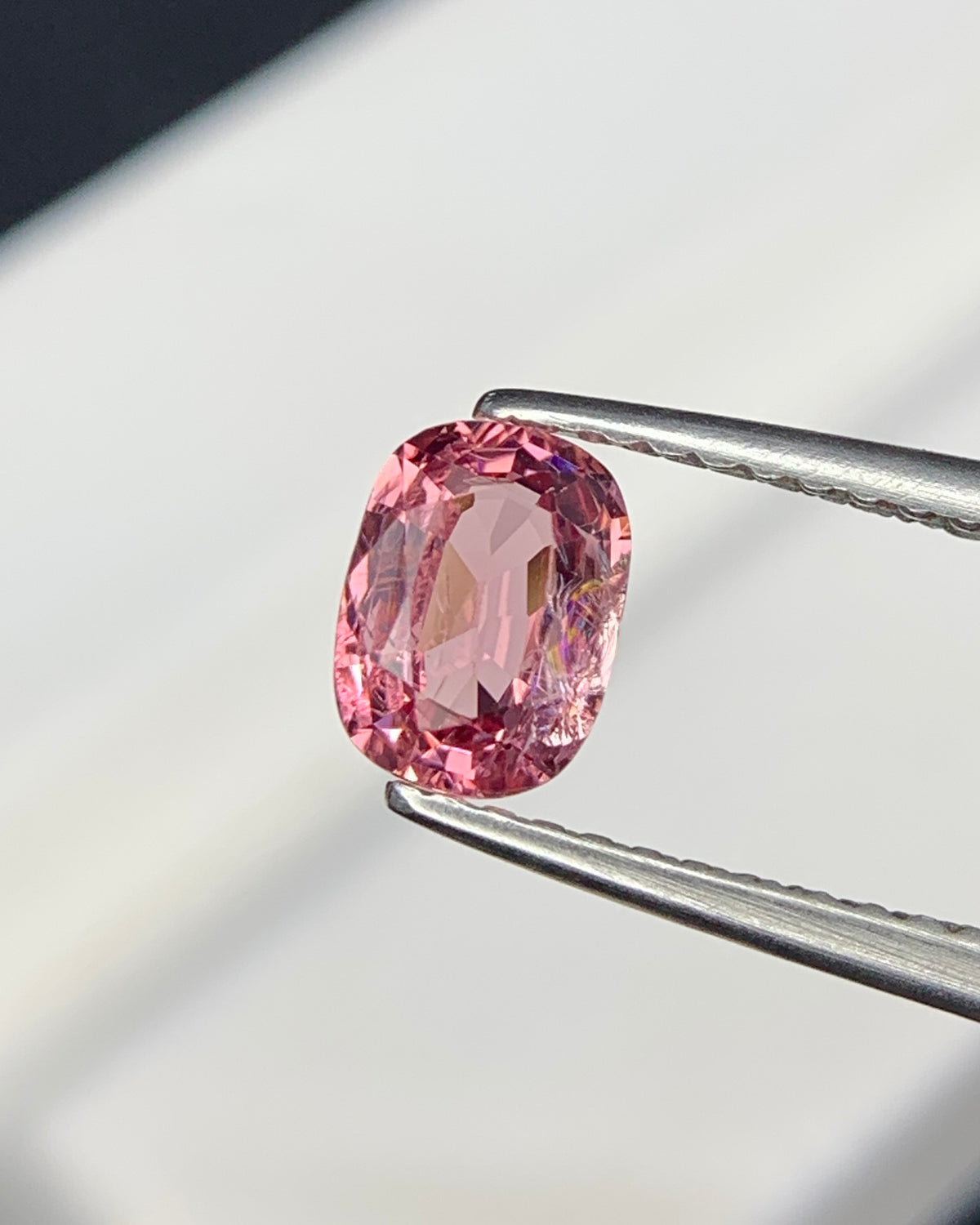 Natural Spinel 0.72 Carat 6.4x4.6 MM Cushion Shape Faceted Gemstone 