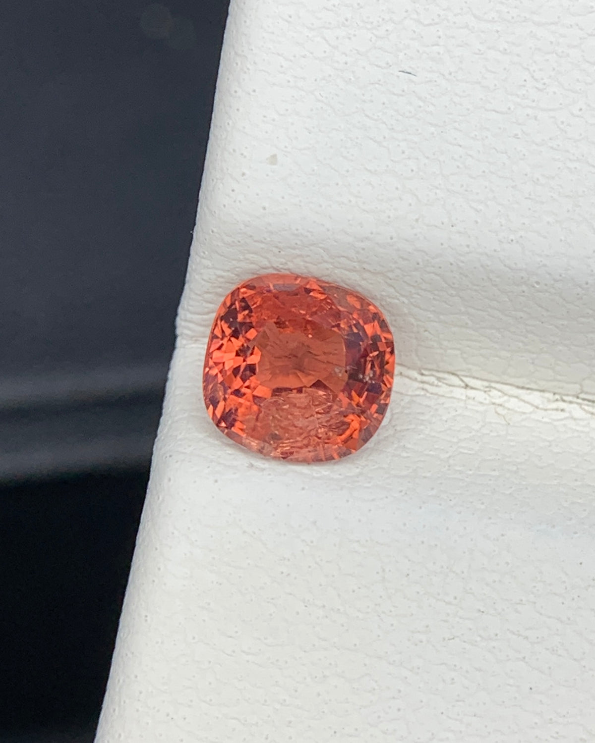 Natural Spinel 0.86 Carat 5.5x5.5 MM Cushion Shape Faceted Gemstone 