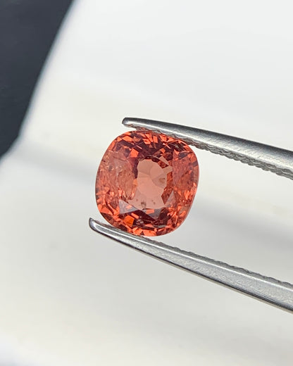 Natural Spinel 0.86 Carat 5.5x5.5 MM Cushion Shape Faceted Gemstone 