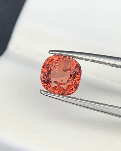 Natural Spinel 0.86 Carat 5.5x5.5 MM Cushion Shape Faceted Gemstone 