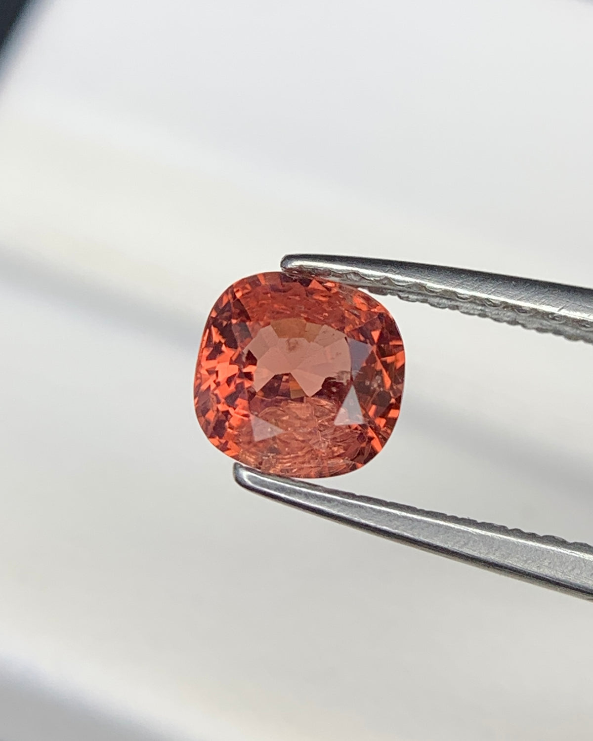 Natural Spinel 0.86 Carat 5.5x5.5 MM Cushion Shape Faceted Gemstone 