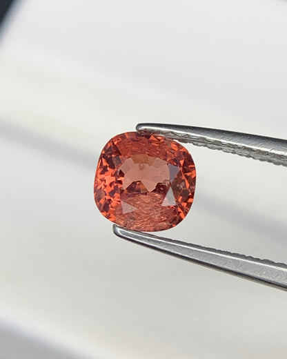 Natural Spinel 0.86 Carat 5.5x5.5 MM Cushion Shape Faceted Gemstone 
